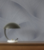 Picture of Etched Reeds Slate Abstract Wallpaper