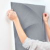 Picture of Etched Reeds Slate Abstract Wallpaper