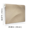 Picture of Etched Reeds Light Brown Abstract Wallpaper