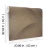 Picture of Etched Reeds Coffee Abstract Wallpaper
