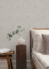 Picture of Sculpted Burlap Grey Textured Wallpaper