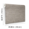 Picture of Sculpted Burlap Dark Grey Textured Wallpaper