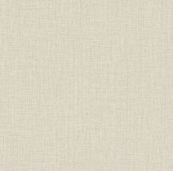 Picture of Egyptian Linen Cream Faux Fabric Wallpaper