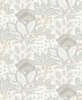 Picture of Catherine Ivory Botanical Wallpaper