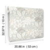 Picture of Catherine Ivory Botanical Wallpaper