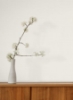 Picture of Georgette Pearl Faux Fabric Wallpaper