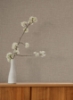 Picture of Egyptian Linen Brown Faux Fabric Wallpaper