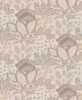 Picture of Catherine Neutral Botanical Wallpaper