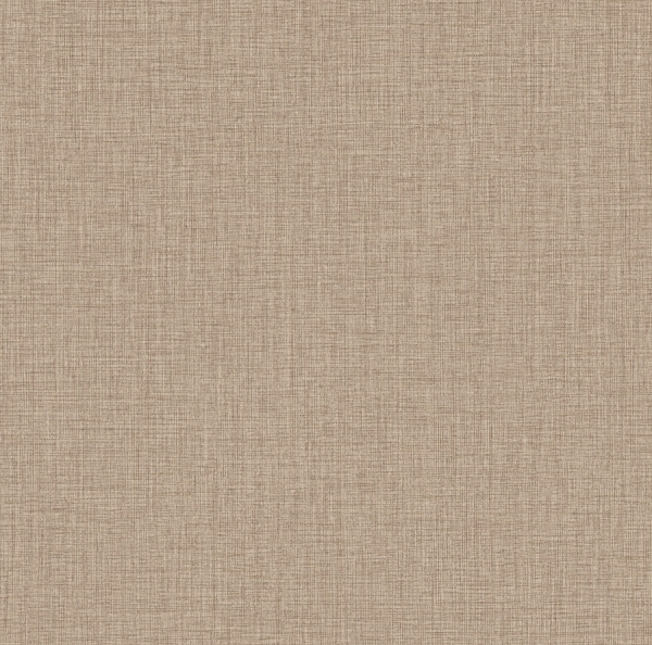 Picture of Egyptian Linen Light Brown Faux Fabric Wallpaper