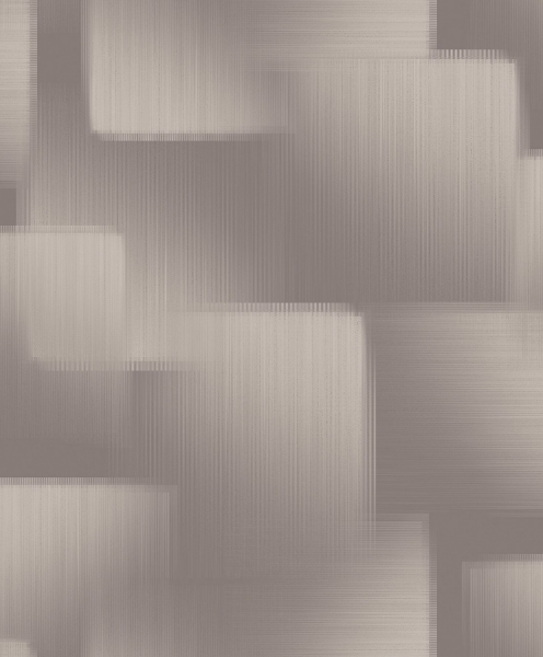 Picture of Silk Madras Grey Abstract Geometric Wallpaper