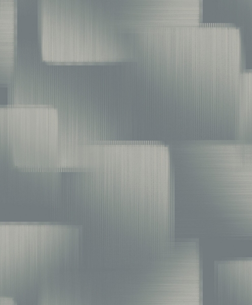 Picture of Silk Madras Slate Abstract Geometric Wallpaper
