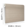 Picture of Fine Silk Light Brown Faux Fabric Wallpaper