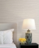 Picture of Latitude Eggshell Striated Wallpaper