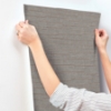 Picture of Latitude Dark Grey Striated Wallpaper