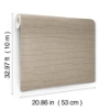 Picture of Latitude Taupe Striated Wallpaper