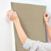 Picture of Sky Line Chestnut Textured Wallpaper