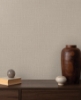 Picture of Georgette Taupe Faux Fabric Wallpaper
