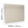Picture of Georgette Light Brown Faux Fabric Wallpaper