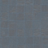 Picture of Chiseled Patchwork Sapphire Faux Fabric Wallpaper