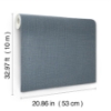 Picture of Georgette Sapphire Faux Fabric Wallpaper